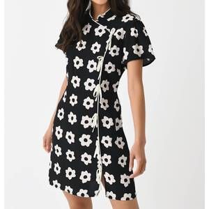 mini dress with ruched sides Kulani Kinis - Ruched Side Mini Dress - Wild Skies